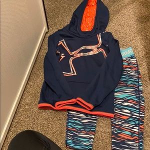 Under Armour Matching Sets - Under armor girls set Under Armour Matching Sets - Under armor girls set